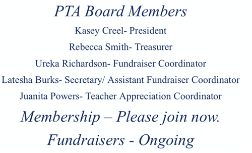 PTA Board Members 